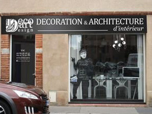 Vitrine agence de Decod'Art Design