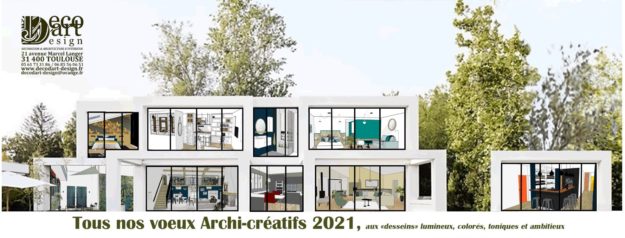 Carte de voeux 2021 Decod'Art Design